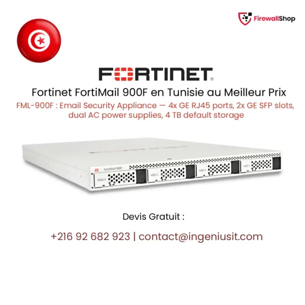Fortinet FortiMail 400F Tunisie