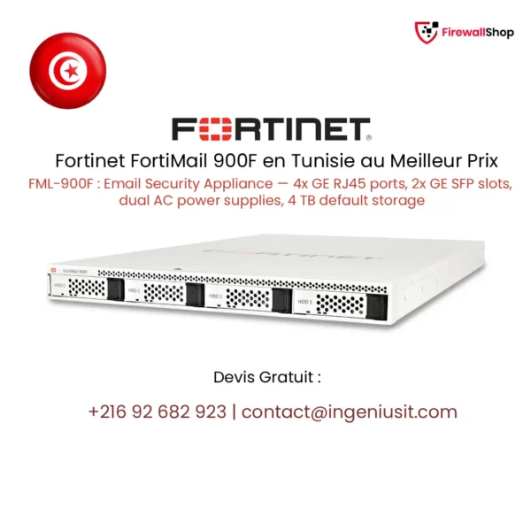 Fortinet FortiMail 400F Tunisie