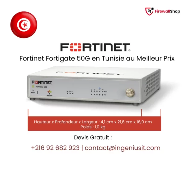 Fortinet FortiGate 50G Tunisie Au Meilleur Prix – Image 2
